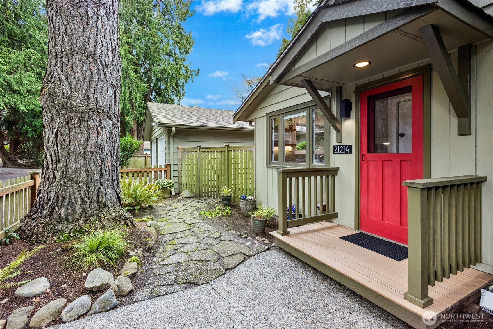 21214 96th Avenue West Edmonds, WA 98020 - Photo 32 of 40 a front view of a house with a porch