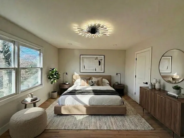 a view of a walk in closet