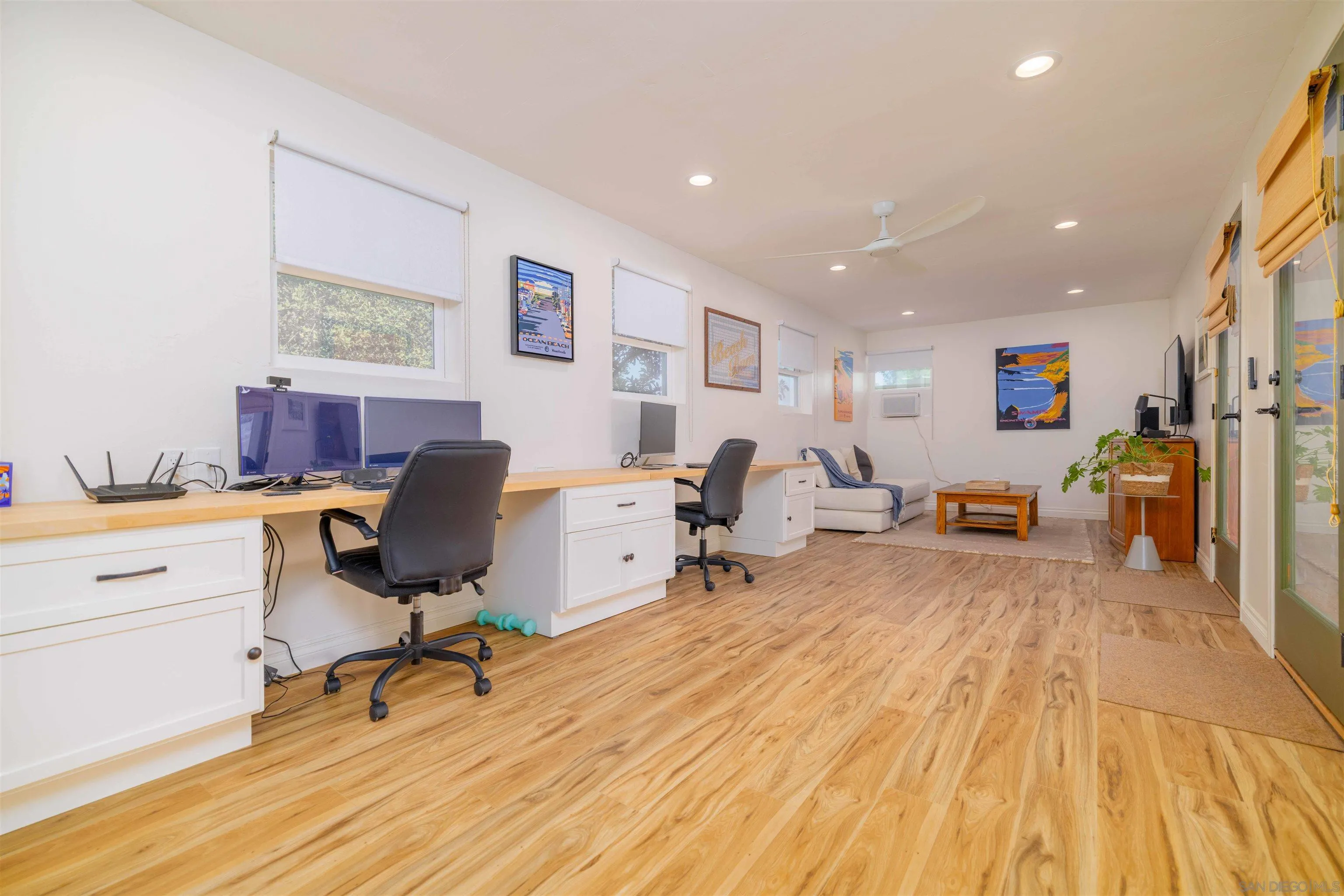 1454 Romance Road Escondido, CA 92029 - Photo 13 of 28 a living room with furniture and a wooden floor