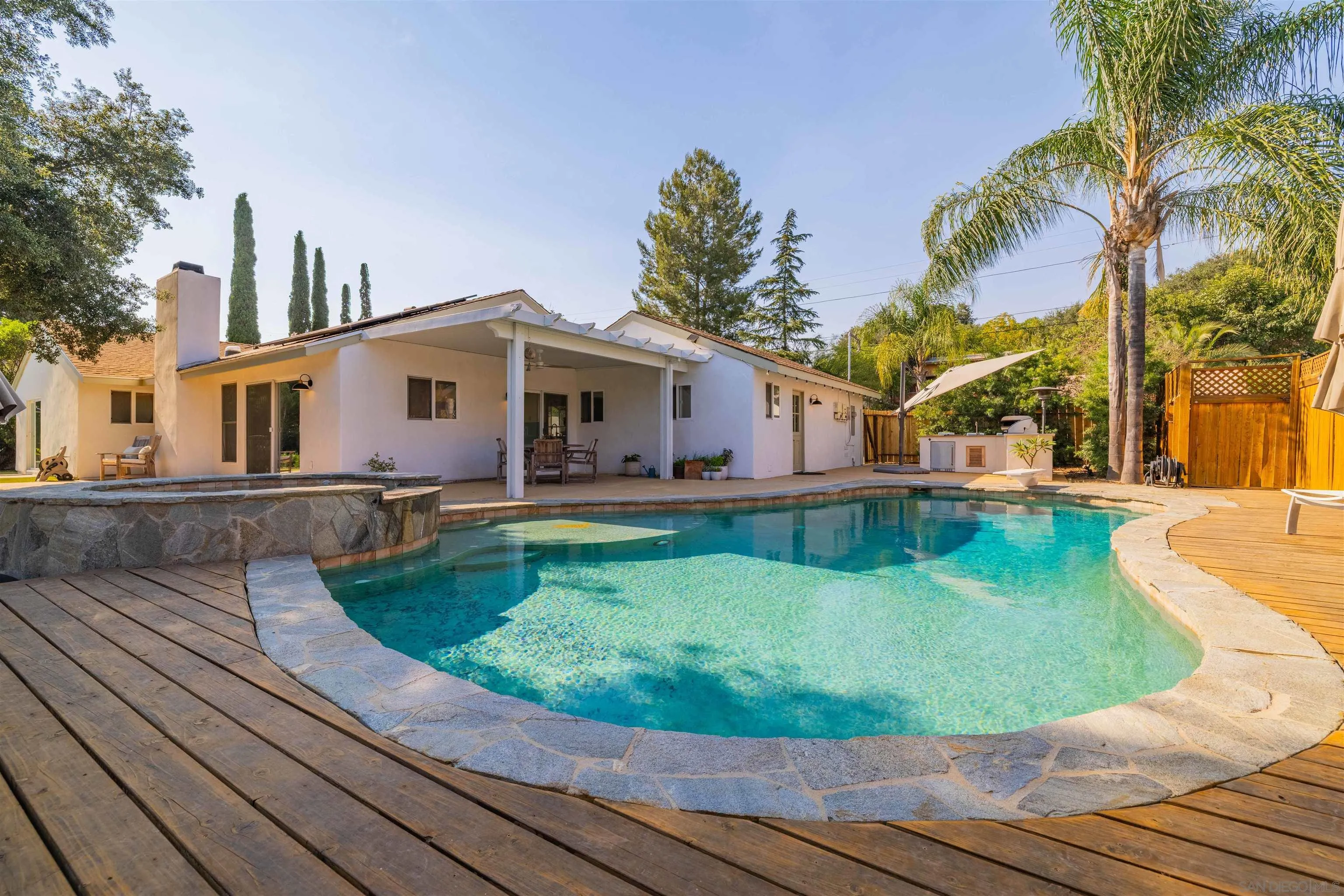 1454 Romance Road Escondido, CA 92029 - Photo 10 of 28 a view of a house with a backyard