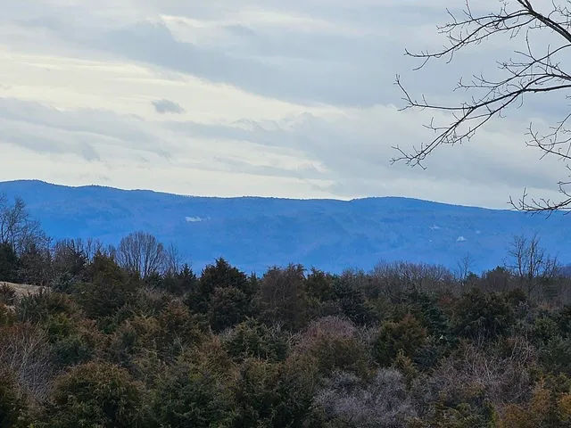 a view of a mountain