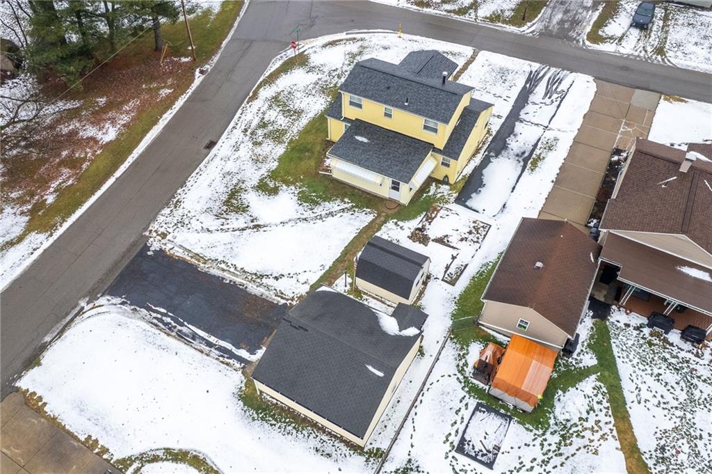 185 Walnut Street Beaver, PA 15009 - Photo 40 of 43 an aerial view of a house with a swimming pool