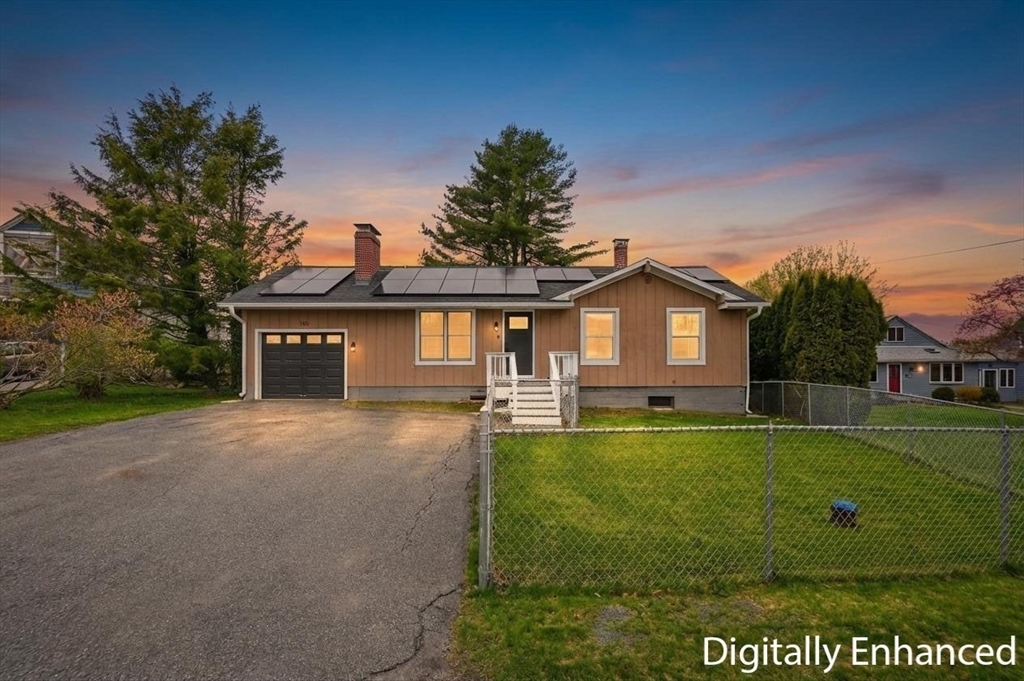 185 Davis Road Westminster, MA 01473 - Photo 27 of 36 a front view of a house with a yard