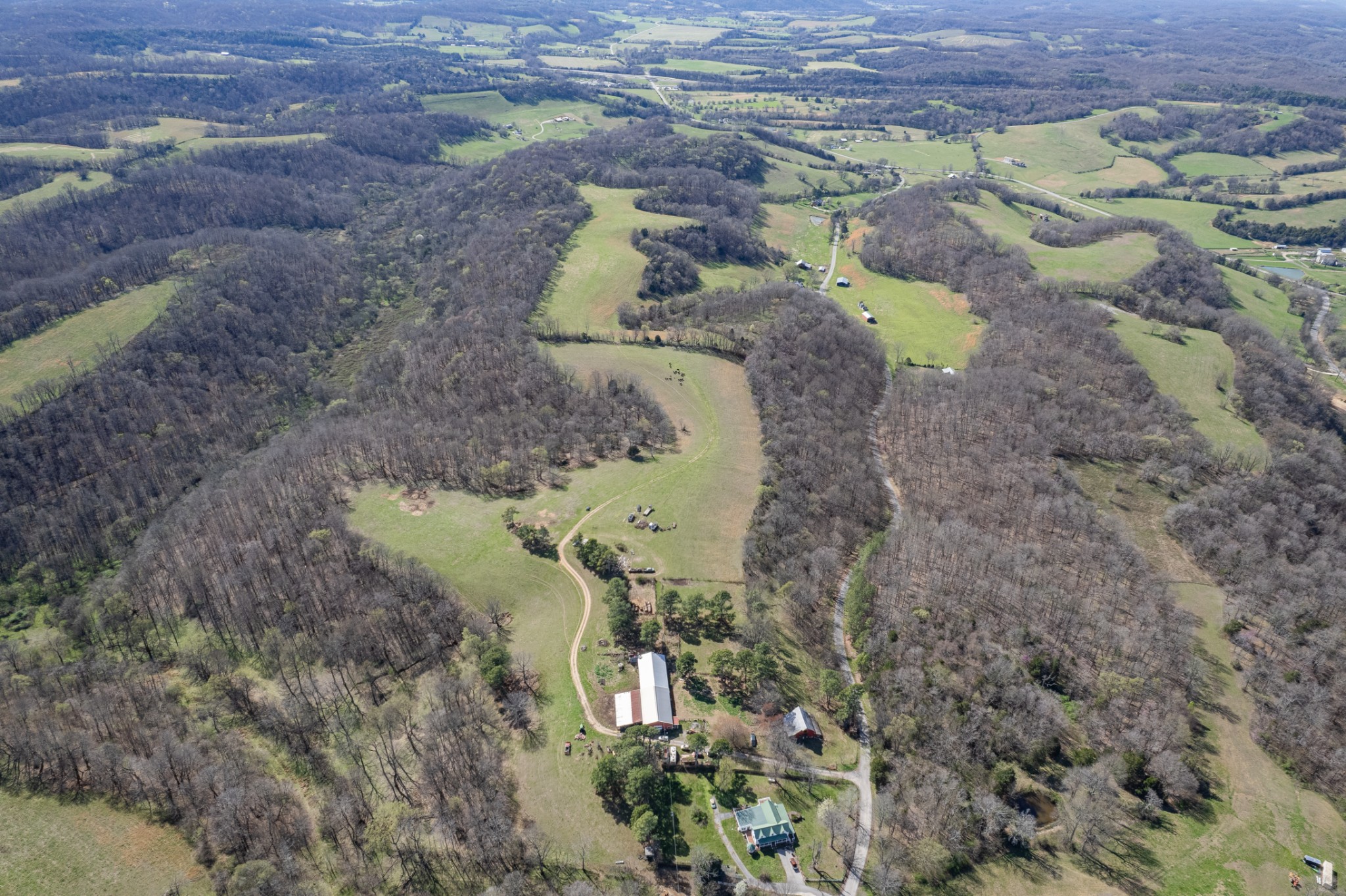 2675 Red Nix Road Cornersville, TN 37047 - Photo 41 of 52 a bird view of a house