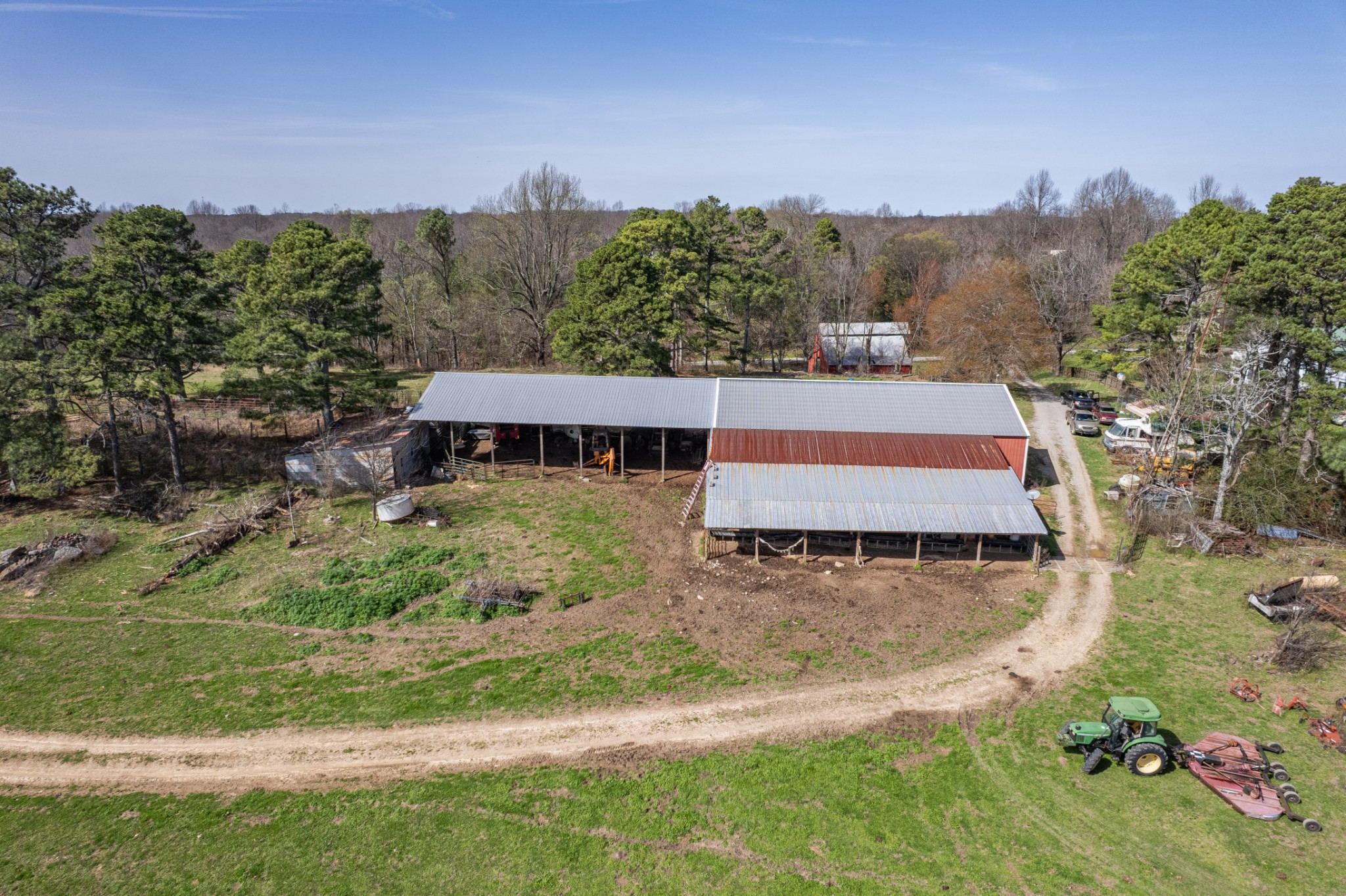 2675 Red Nix Road Cornersville, TN 37047 - Photo 7 of 52 an aerial view of a house with a yard