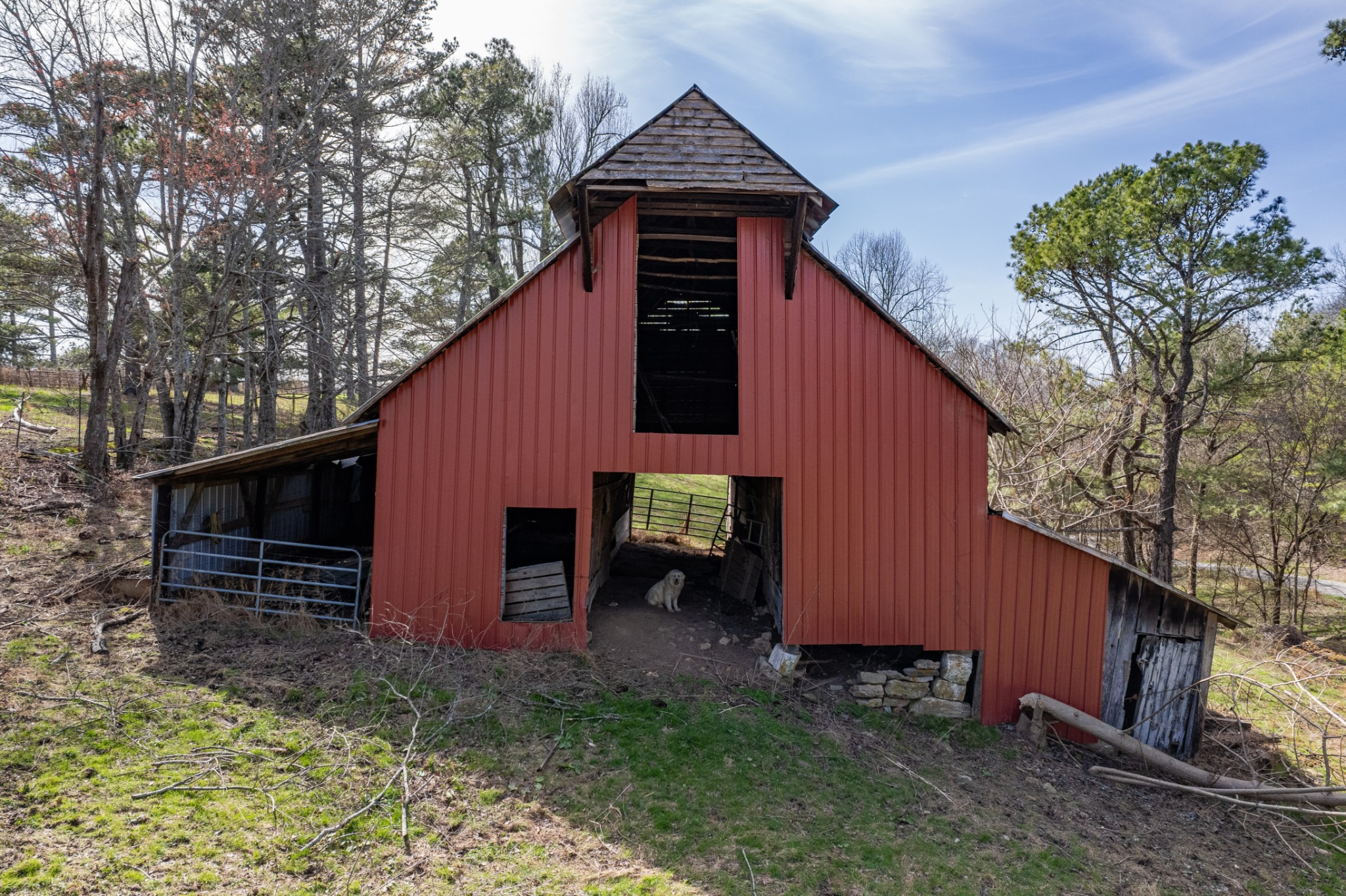 2675 Red Nix Road Cornersville, TN 37047 - Photo 10 of 52 a backyard of a house with barbeque oven and outdoor seating