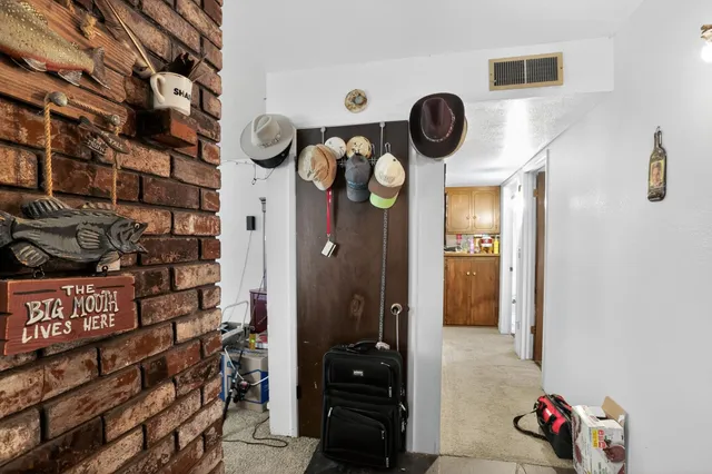 a view of water heater room