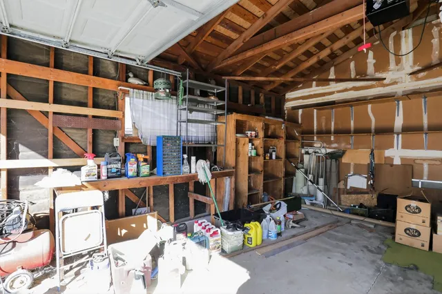 a view of store room with storage
