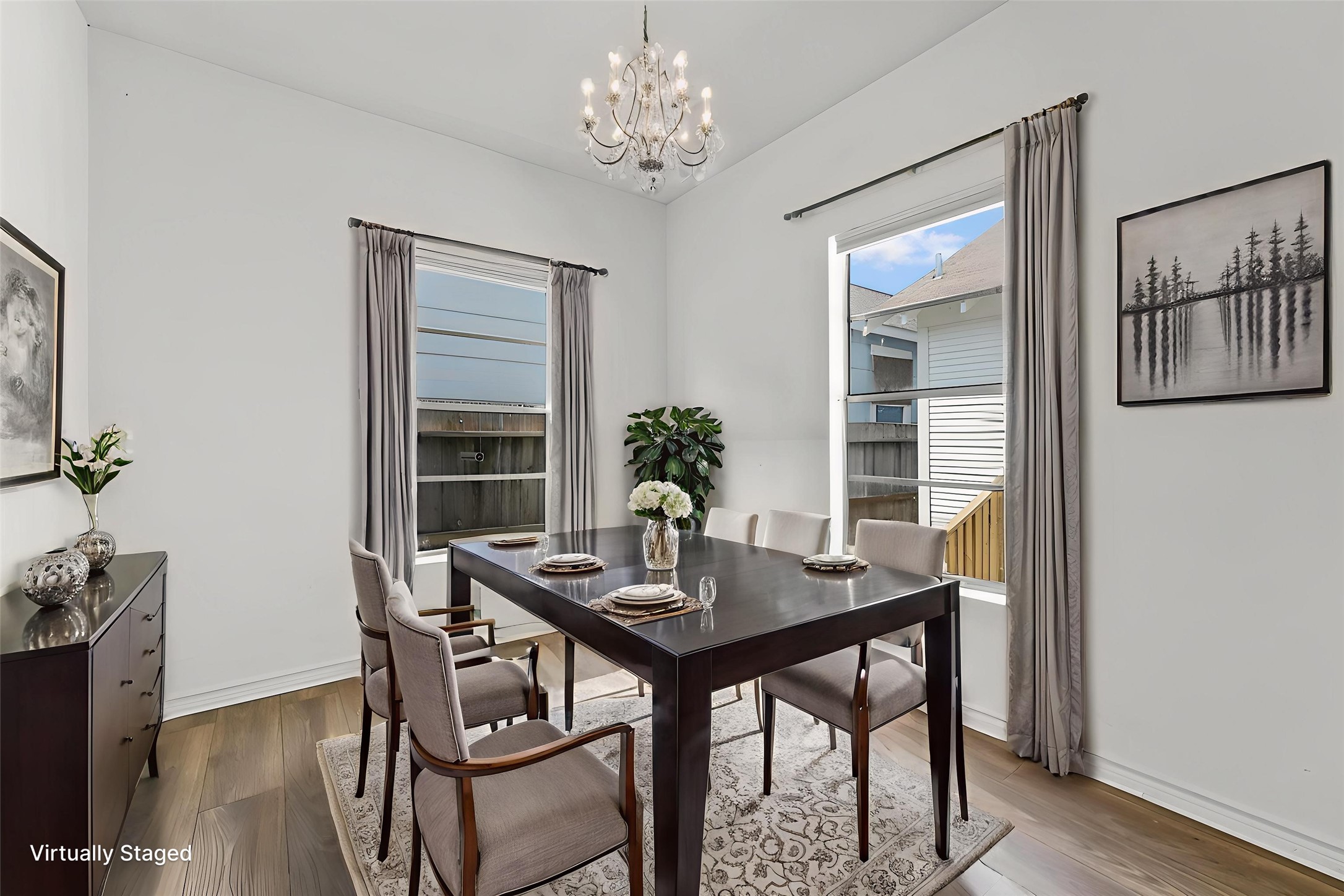 3019 Florida Street, Unit 3 Houston, TX 77026 - Photo 3 of 14 a dining room with furniture and window