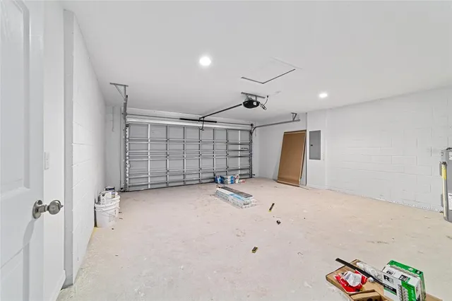 a backyard of a house