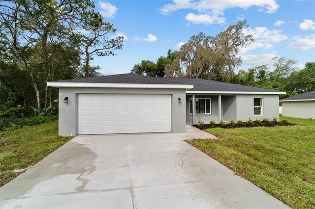 front view of house with a yard