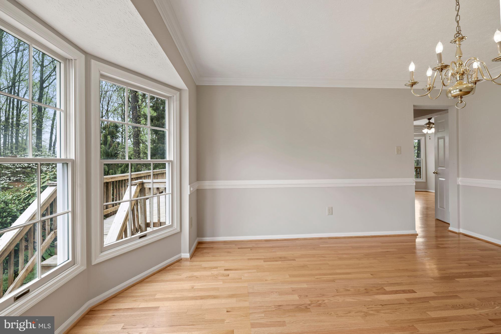 13464 Bregman Road Silver Spring, MD 20904 - Photo 24 of 53 Bay Window and Chair Rail!