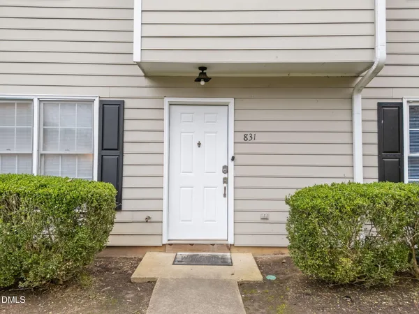 a view of a entryway door of the house