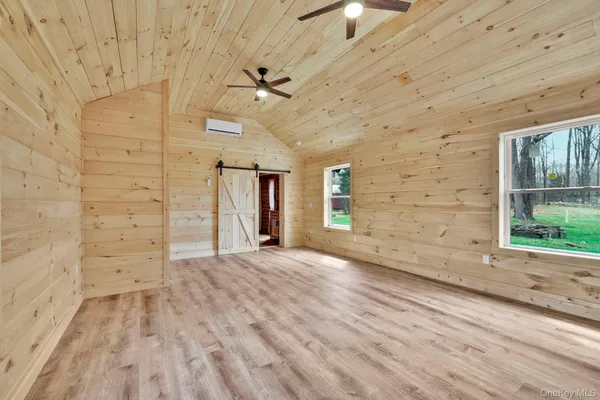 wooden floor in an empty room