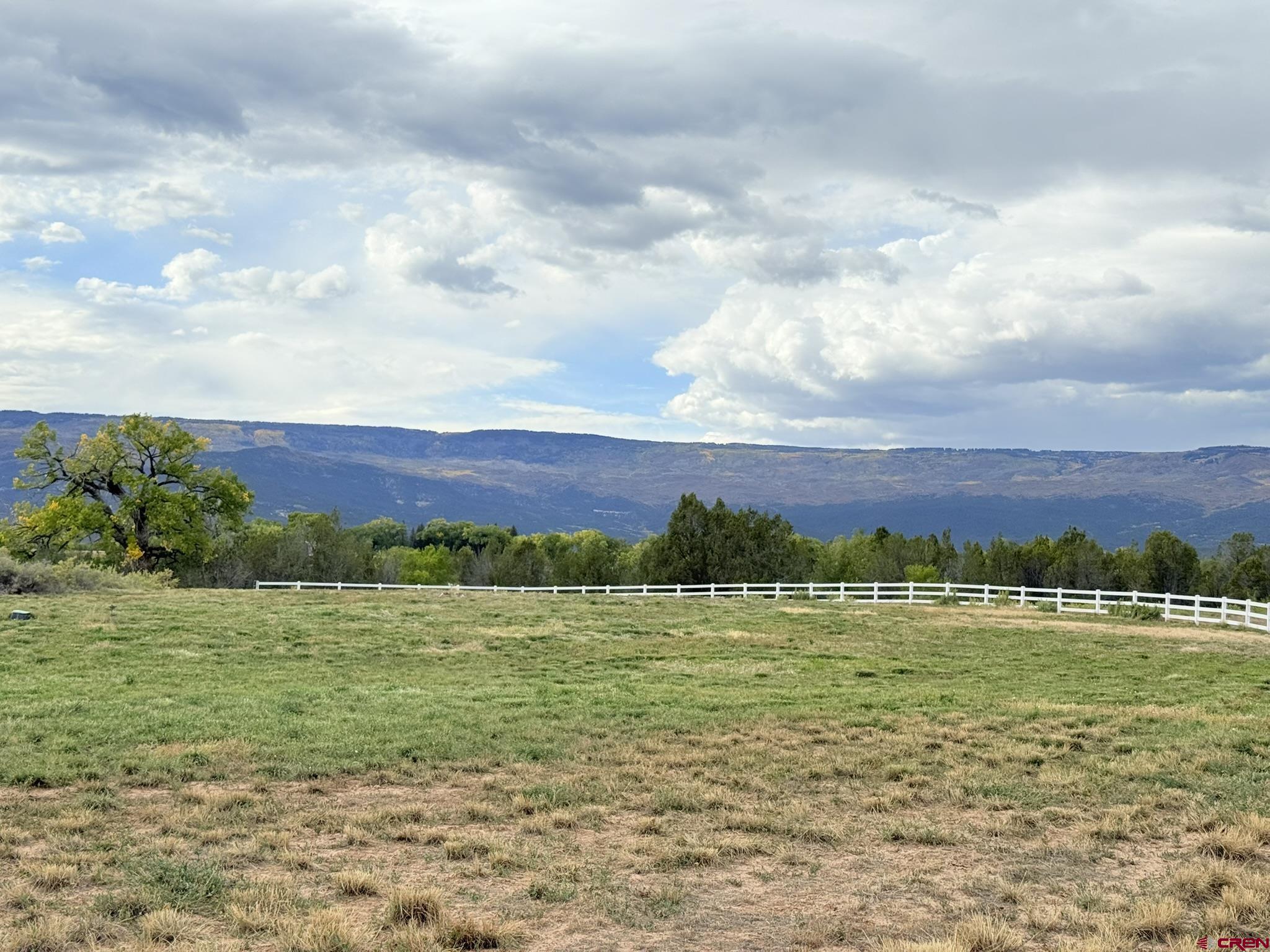 1552 Southwest Painted Fork Road Cedaredge, CO 81413 - Photo 37 of 45 a view of lake with city and lots of trees