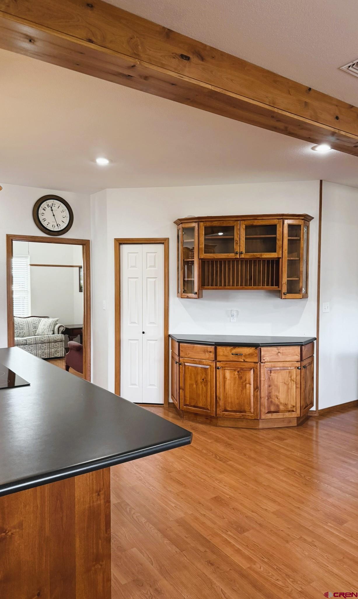 1552 Southwest Painted Fork Road Cedaredge, CO 81413 - Photo 9 of 45 a view of a living room with kitchen