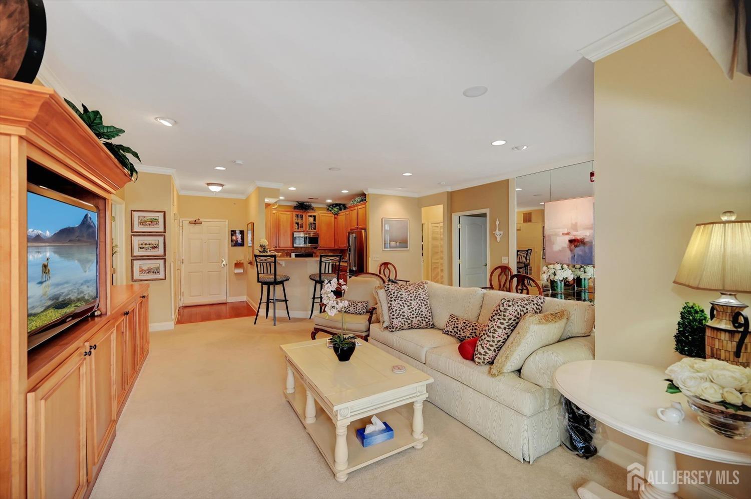 1322 Falston Circle Old Bridge, NJ 08857 - Photo 25 of 38 a living room with furniture and a flat screen tv