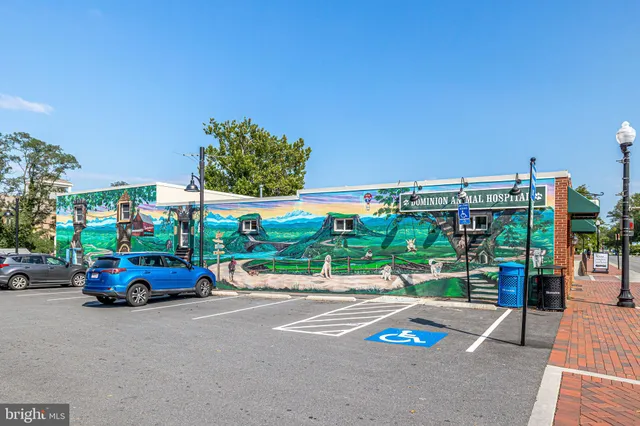 a view of outdoor space with seating