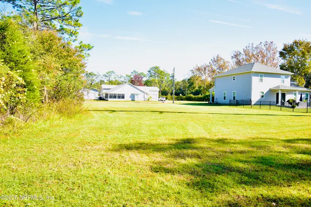 a view of a house with a swimming pool