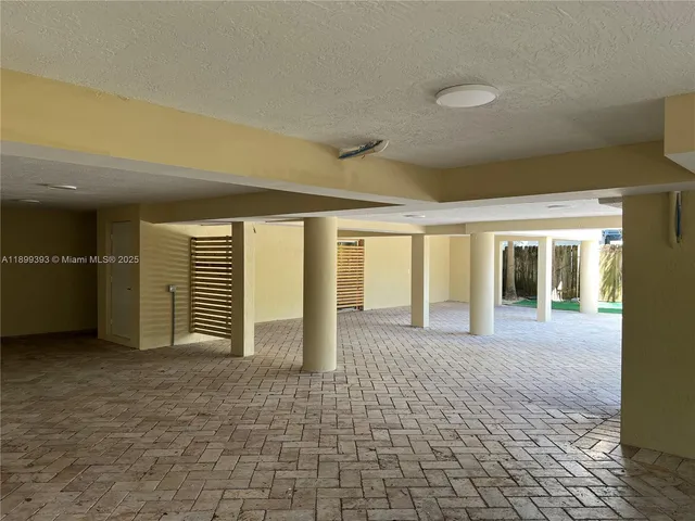 a view of a porch with a yard