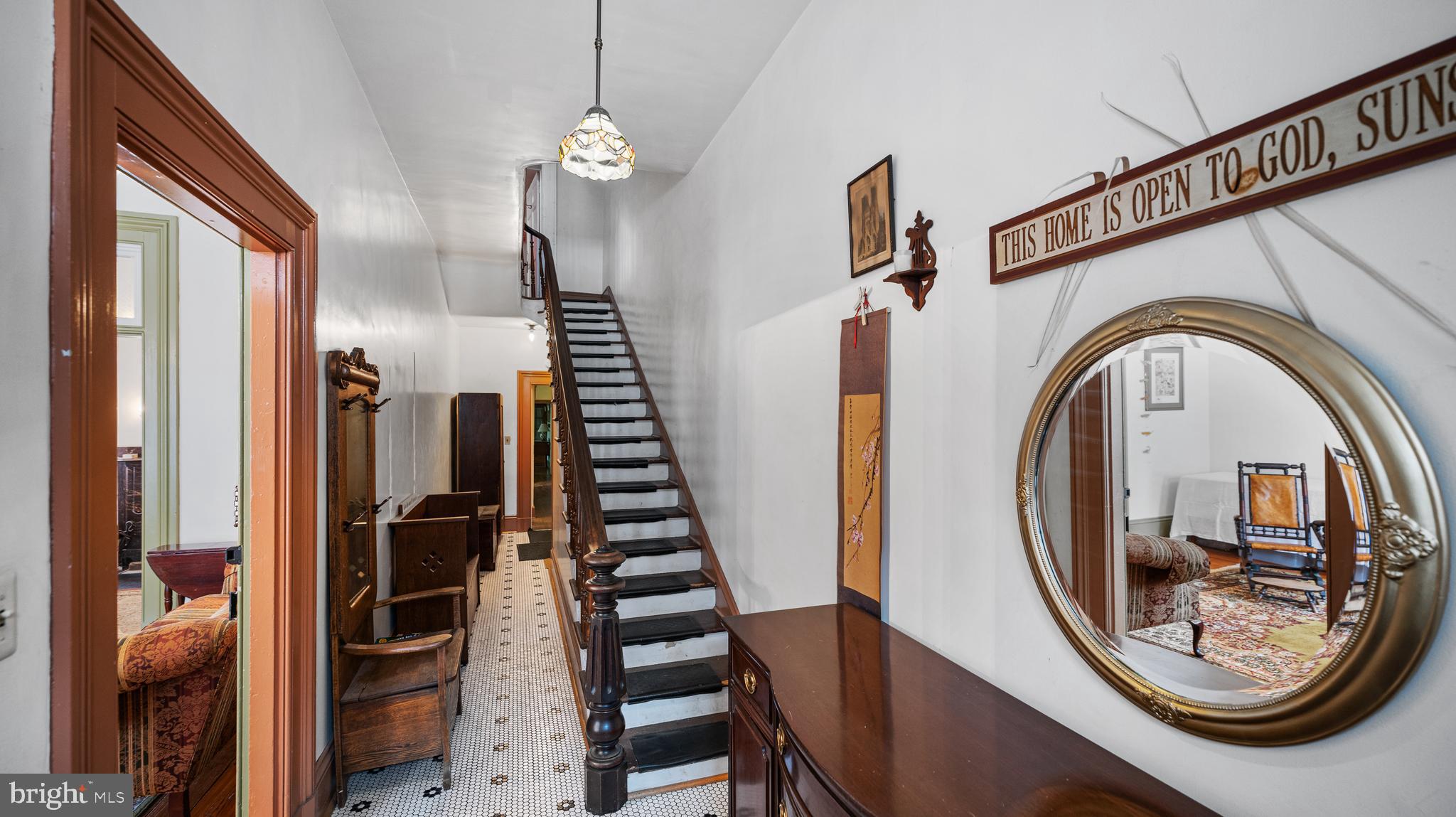 130 West 3rd Street Frederick, MD 21701 - Photo 5 of 52 GRACIOUS FOYER WITH LOW RISER STAIRCASE