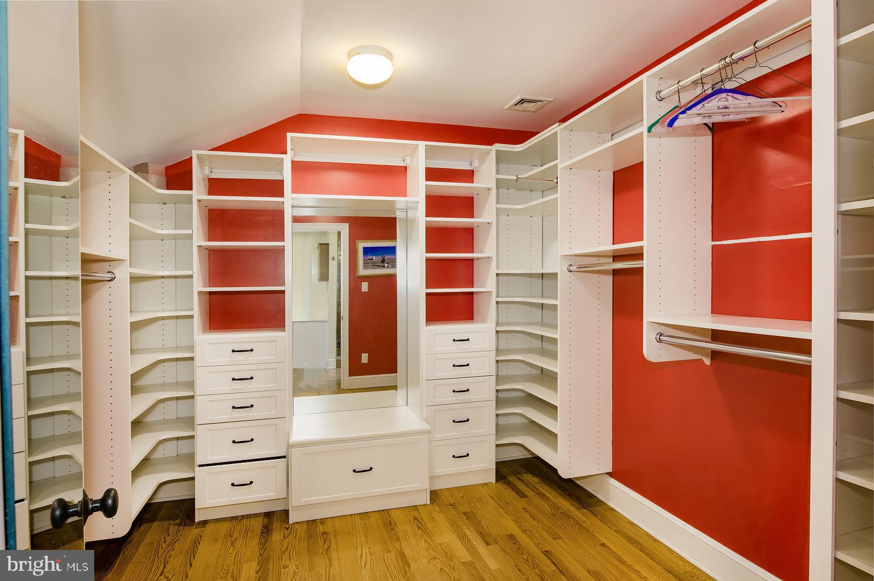 412 Righters Mill Road Narberth, PA 19072 - Photo 26 of 53 walk in closet with clothes and shoes