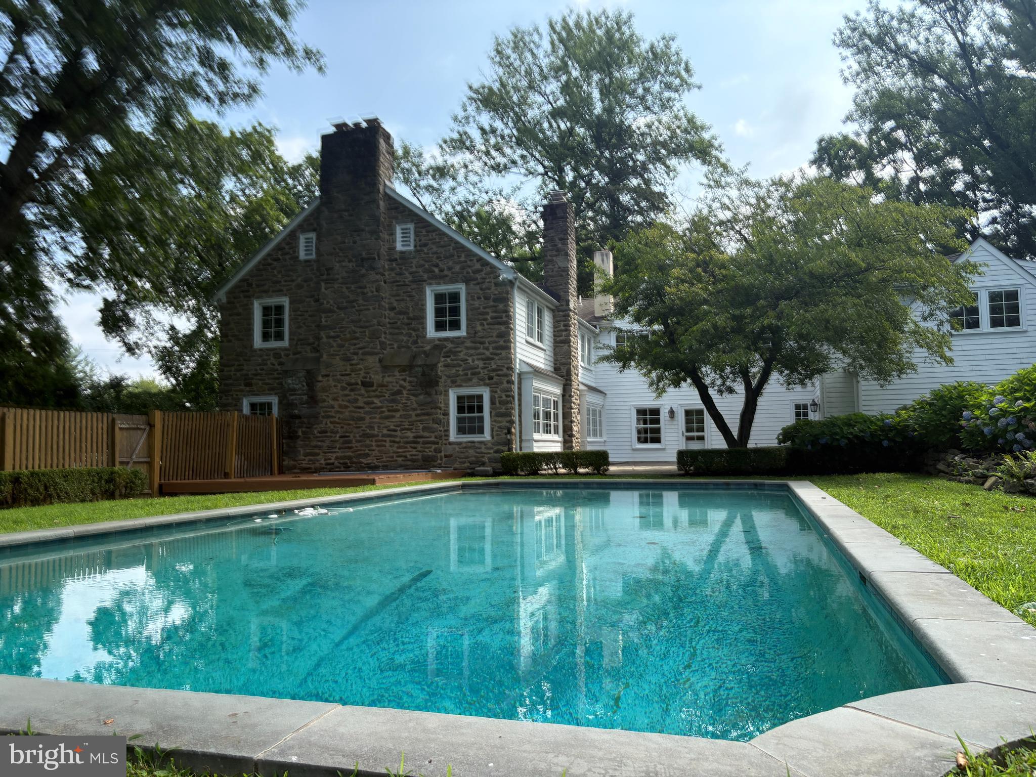 412 Righters Mill Road Narberth, PA 19072 - Photo 43 of 53 a view of a house with a yard