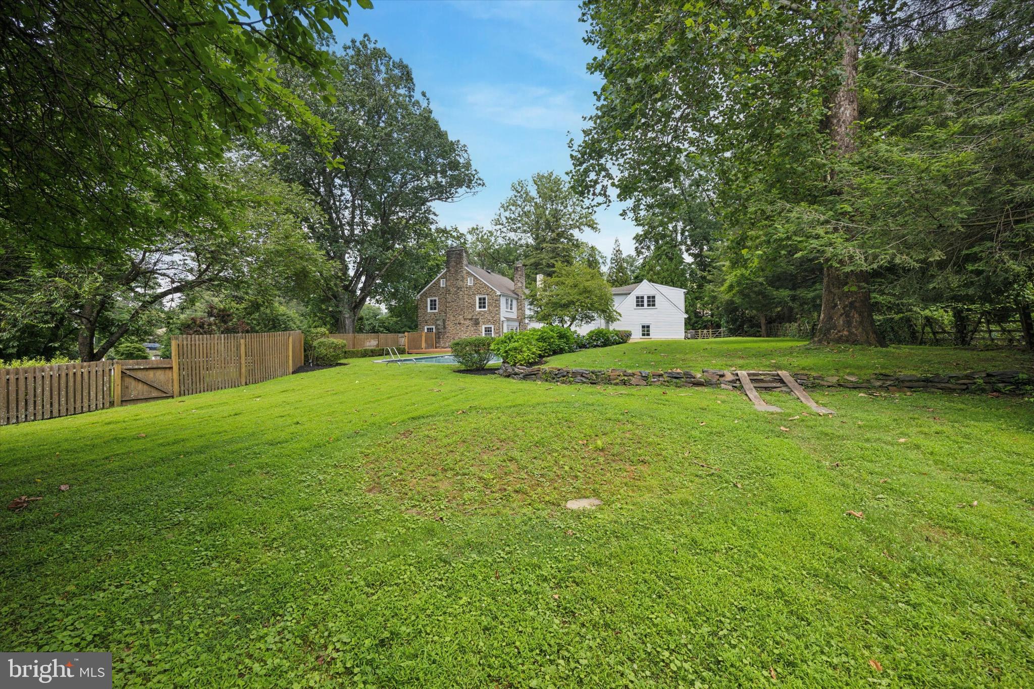 412 Righters Mill Road Narberth, PA 19072 - Photo 49 of 53 a view of a house with a big yard