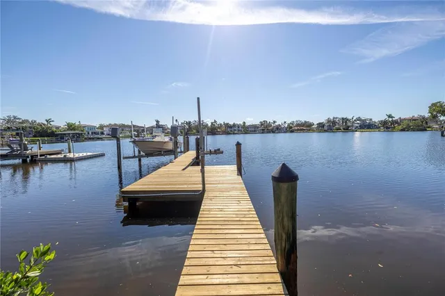 a view of a building with a garden