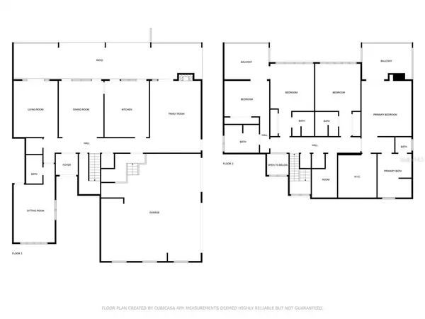 a room with furniture