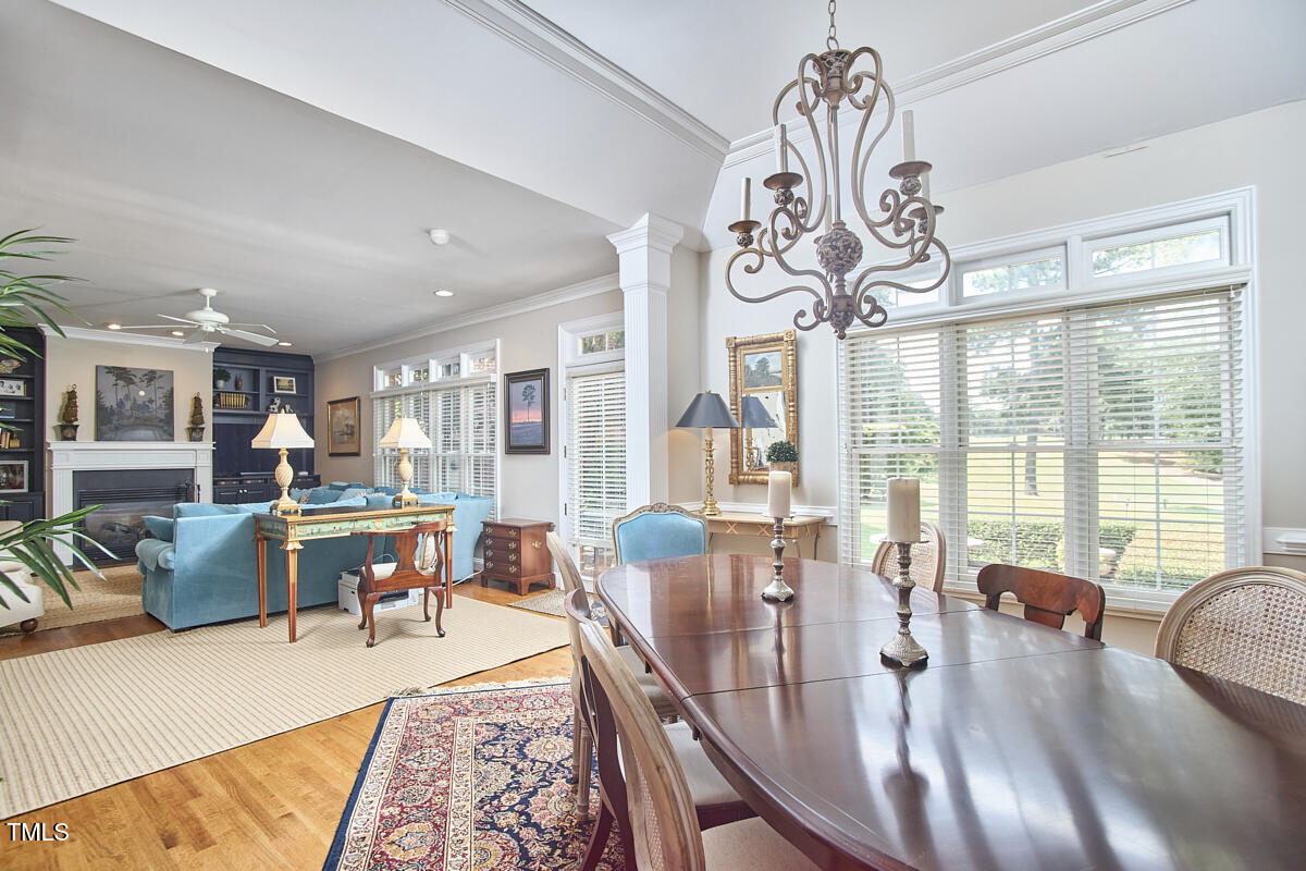 1344 Longleaf Drive Fayetteville, NC 28305 - Photo 15 of 46 a view of a dining room with furniture window and outside view