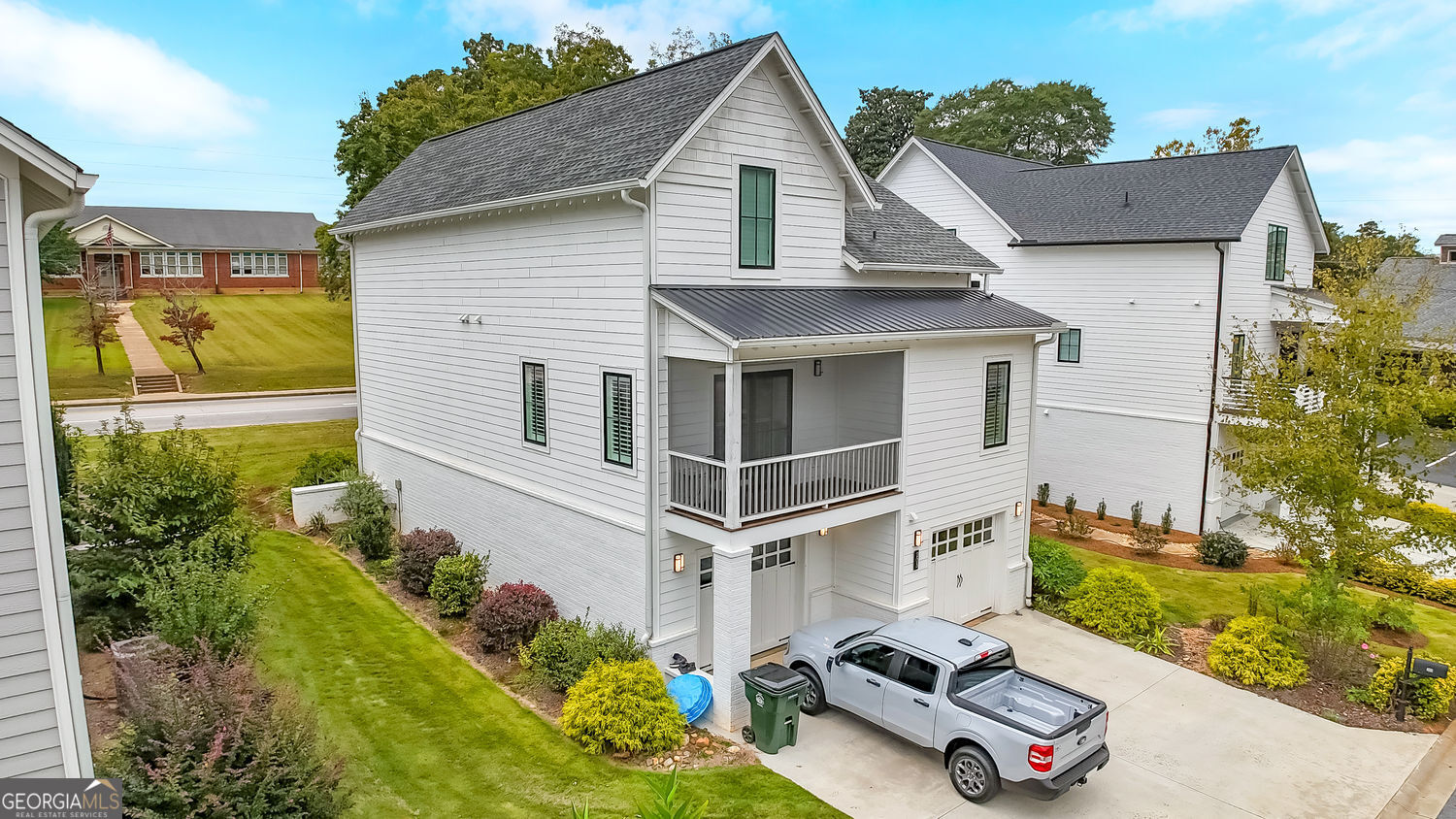 205 Flesner Court Clarkesville, GA 30523 - Photo 38 of 41 a front view of a house with a garden
