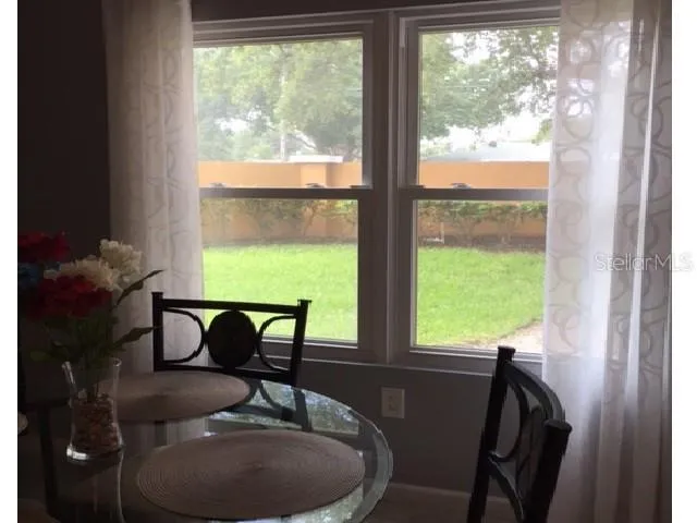 a view of a small space