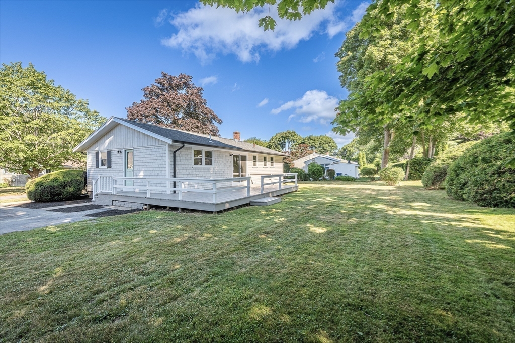17 Hamlet Street Fairhaven, MA 02719 - Photo 35 of 40 a view of a house with backyard