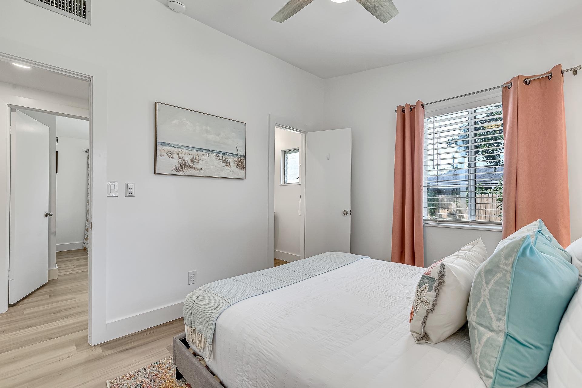 110 Terrapin Road St. Augustine, FL 32086 - Photo 14 of 46 a bedroom with a bed and a window