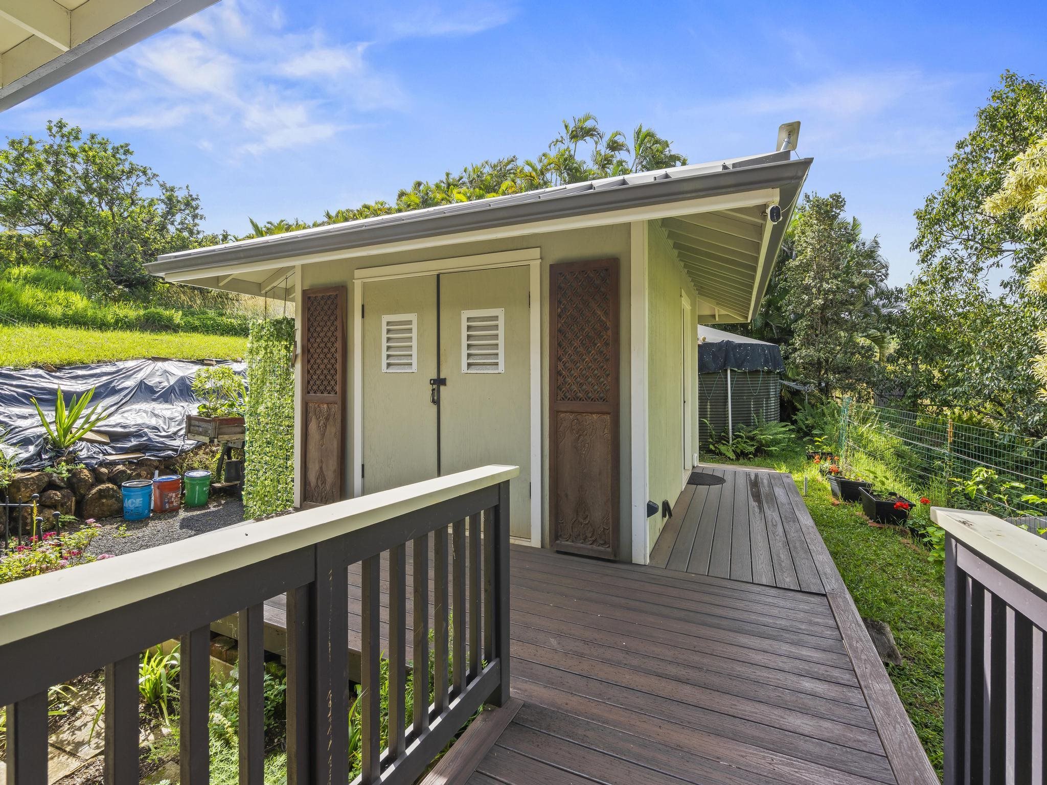245 North Honokala Road, Unit A Haiku, HI 96708 - Photo 25 of 36 a view of a house with a porch