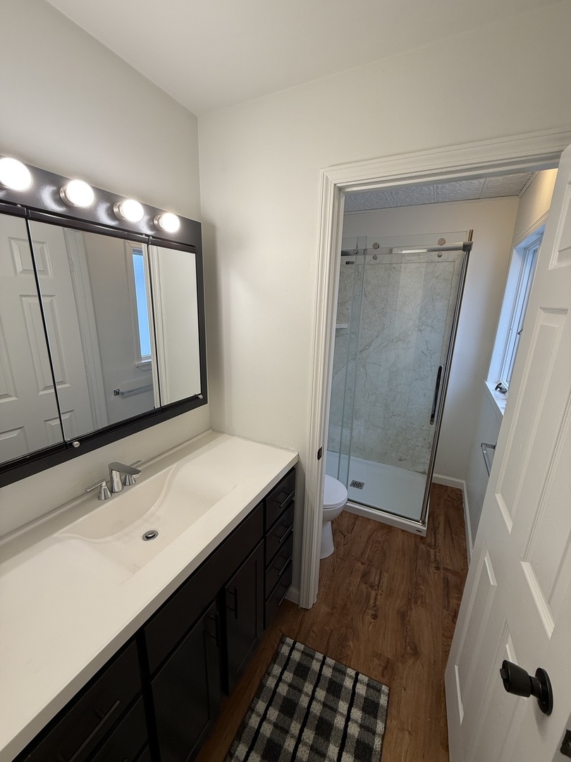 185 Jacqueline Street Morris, IL 60450 - Photo 15 of 19 a bathroom with a sink and a mirror