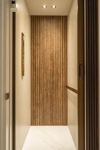 a view of a elevator