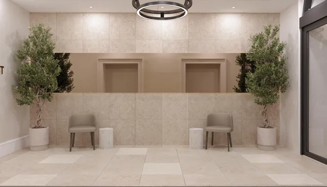 a bathroom with a toilet