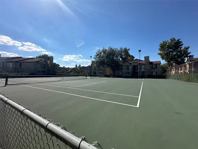 a view of a tennis court