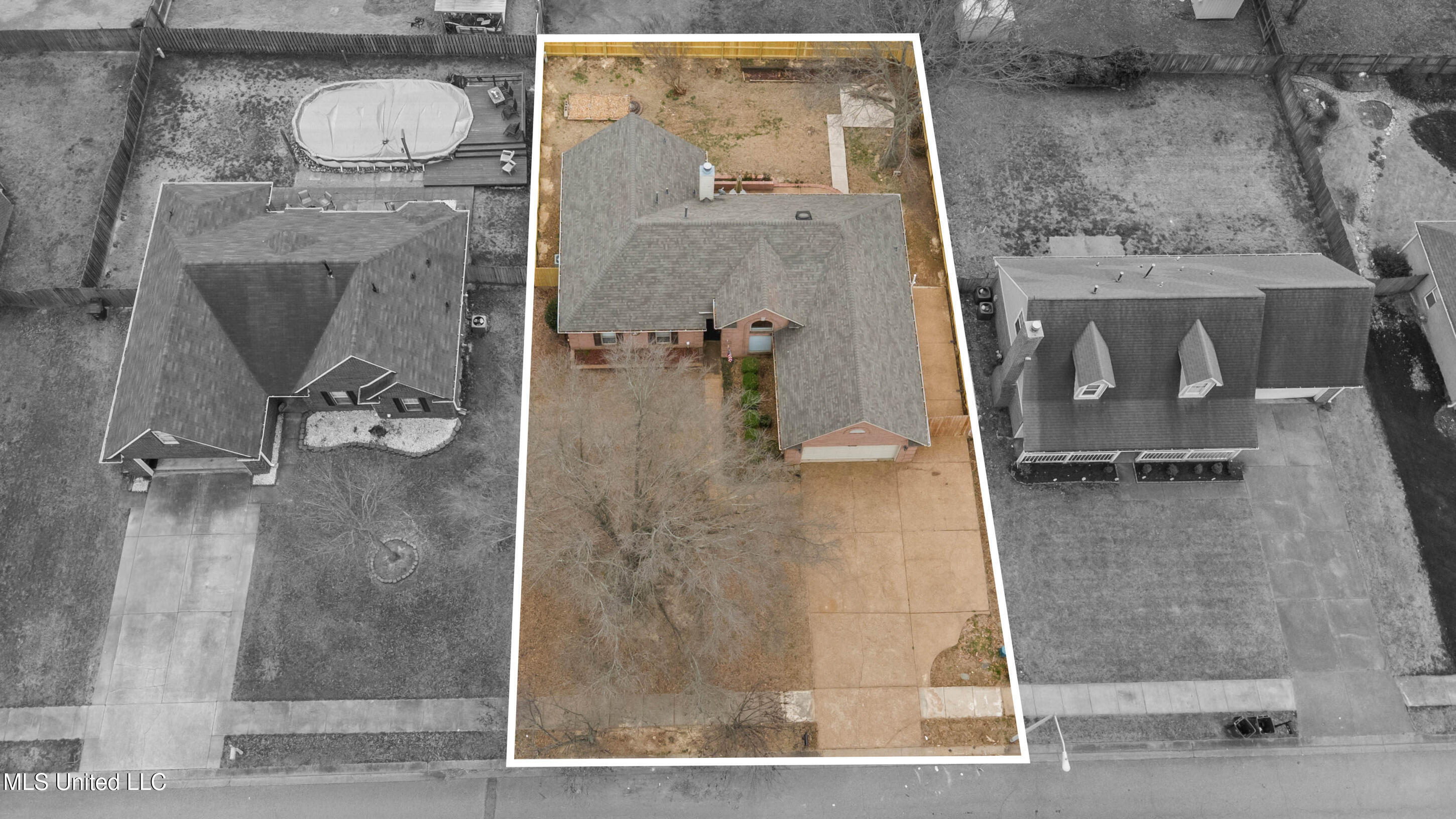 10141 Fox Chase Drive Olive Branch, MS 38654 - Photo 24 of 27 23_dji_0027_print lot lines