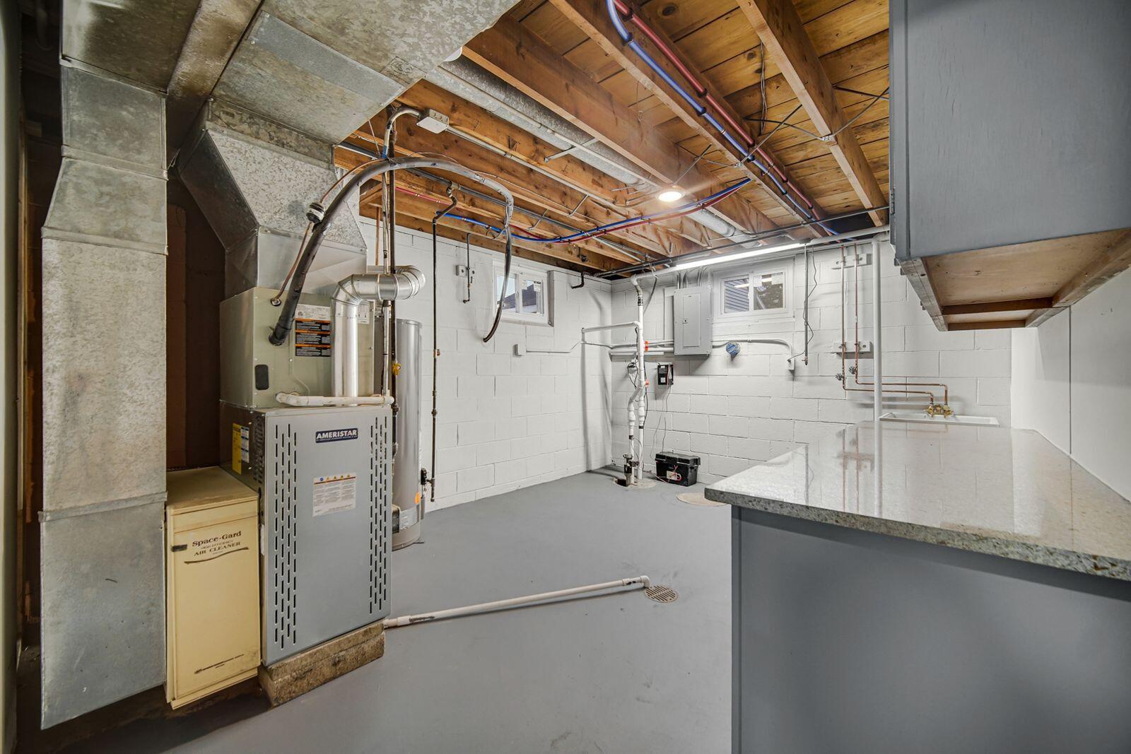 7405 South McCook Avenue Hammond, IN 46323 - Photo 23 of 28 a view of a storage & utility room