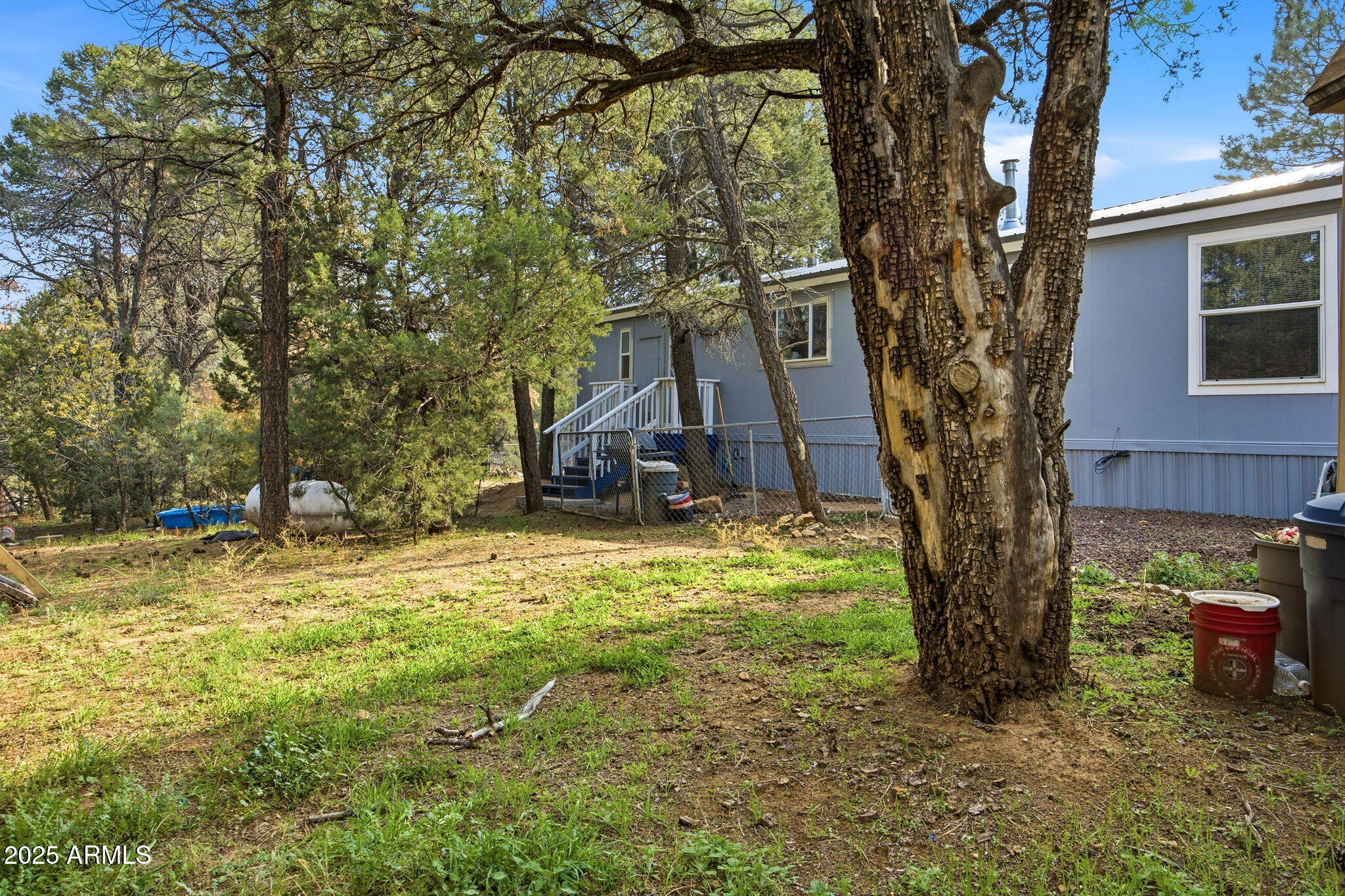2190 Wildlife Trail Overgaard, AZ 85933 - Photo 26 of 34 a view of a house with backyard