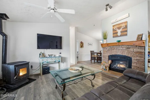 a glass door with a shower