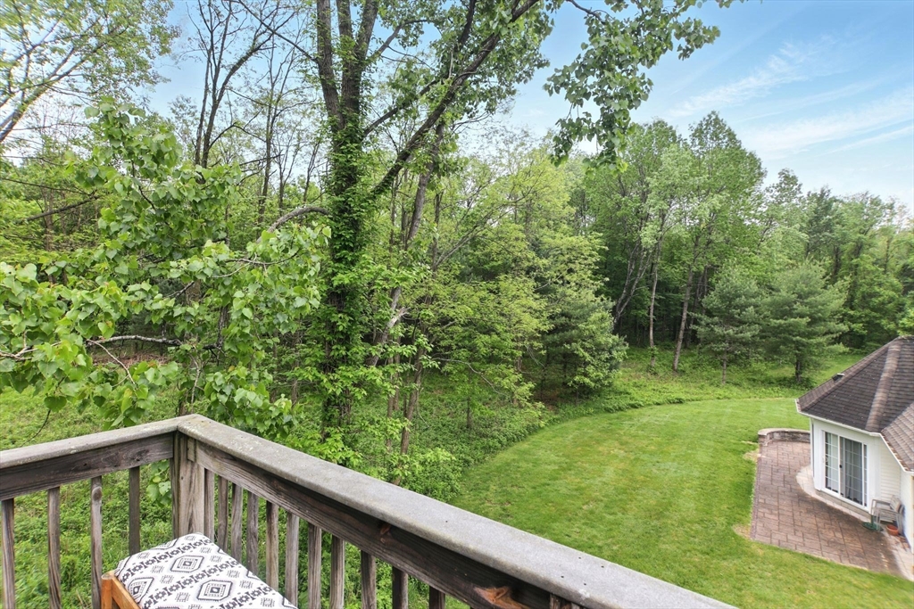 59 Castlegate Drive, Unit B Springfield, MA 01129 - Photo 7 of 42 a view of a yard from a balcony