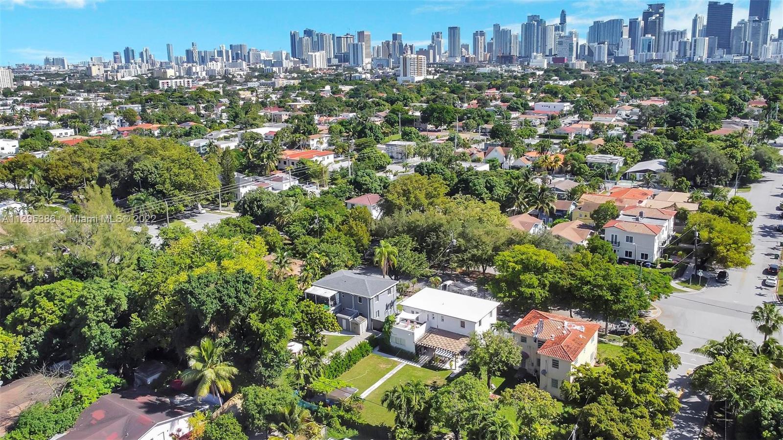 1242 Southwest 13th Avenue Miami, FL 33135 - Photo 34 of 42 an aerial view of a city with lots of residential buildings