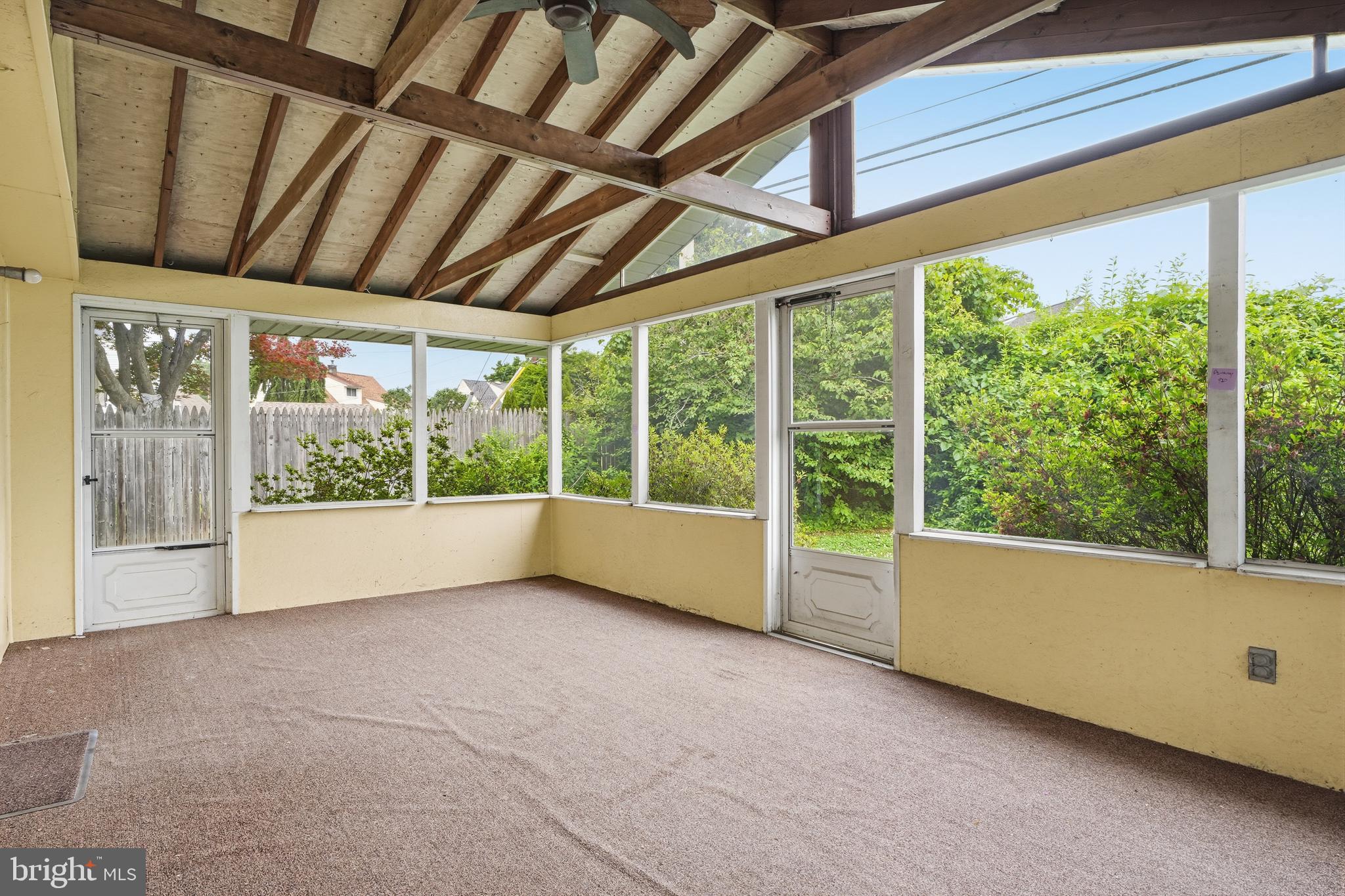 58 Trail Road Levittown, PA 19056 - Photo 17 of 32 Screened in Porch