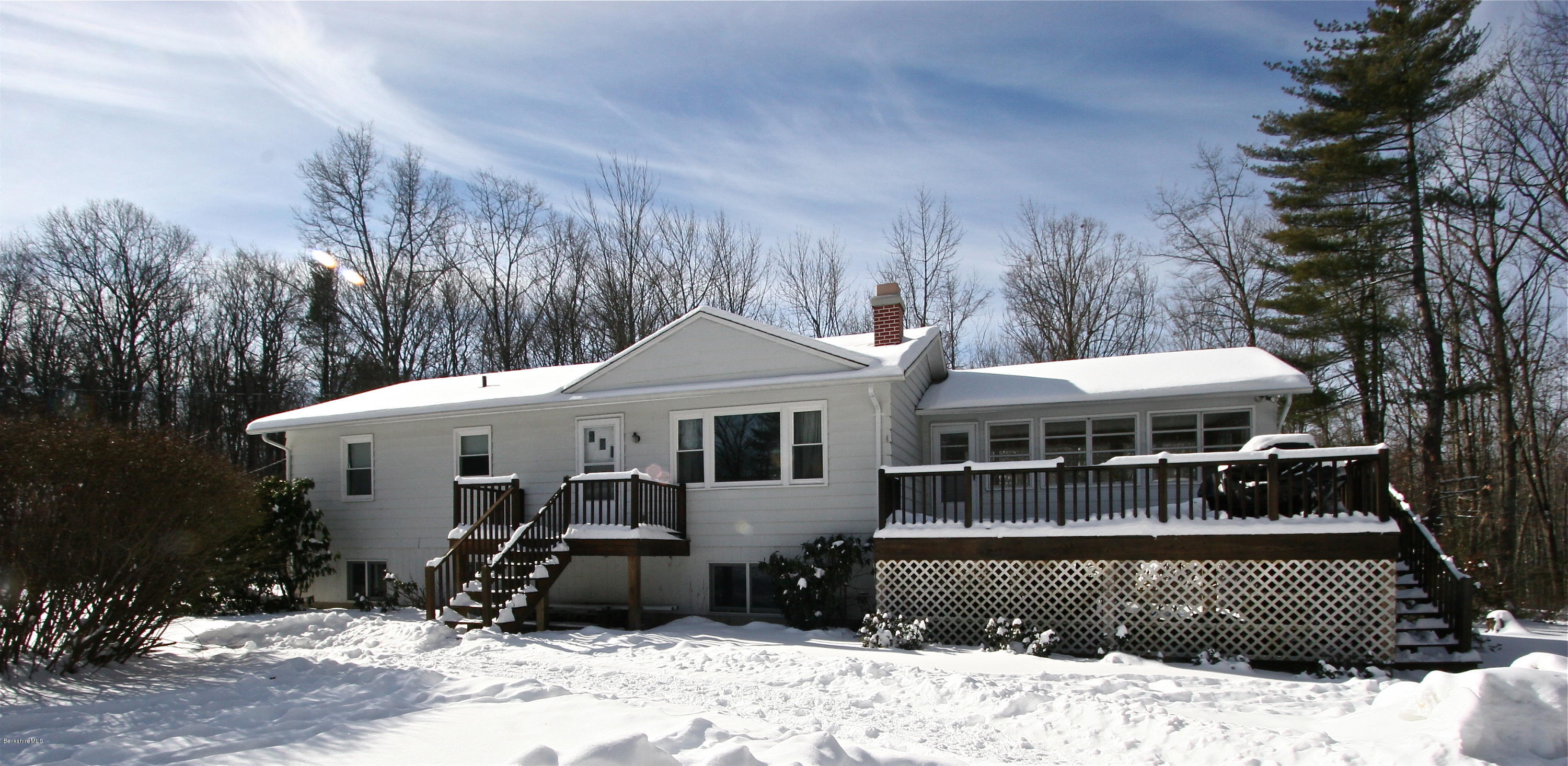 266 Old Joe Road Sheffield, MA 01230 - Photo 1 of 25 winter exterior