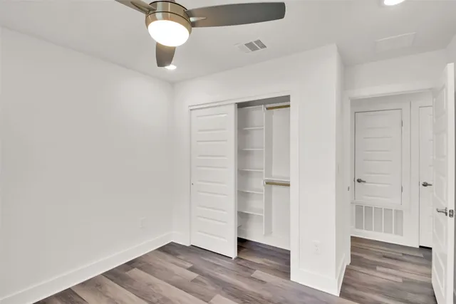 wooden floor in an empty room