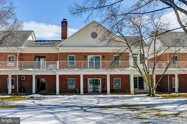 a front view of a building